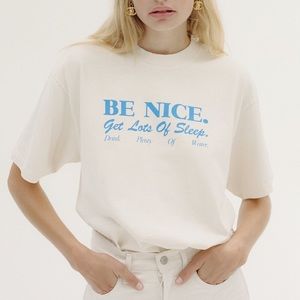 Sporty & Rich Be Nice Tee XS